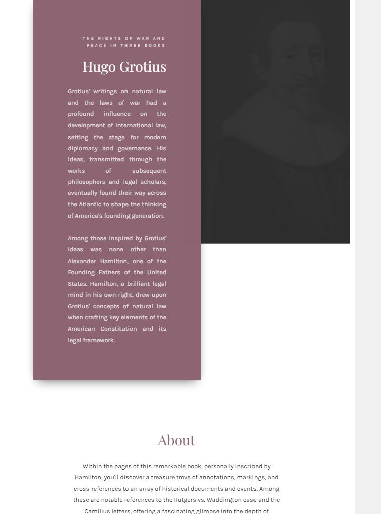 hamiltonslawbook website